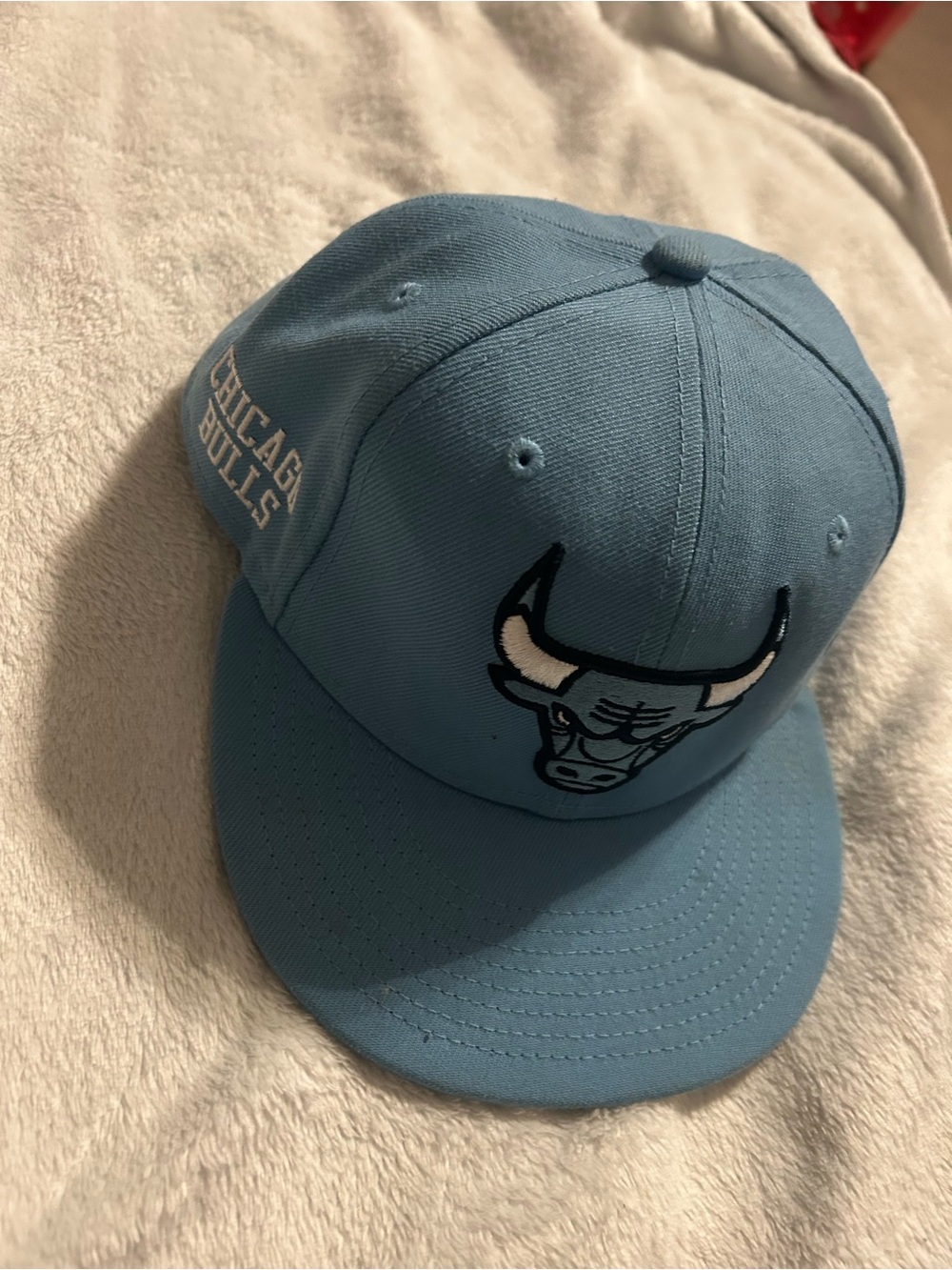 New Era Chicago Bulls Light Blue Snapback Hat
